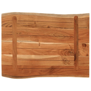 Massivholz Akazie Tischplatte 70x60 cm
