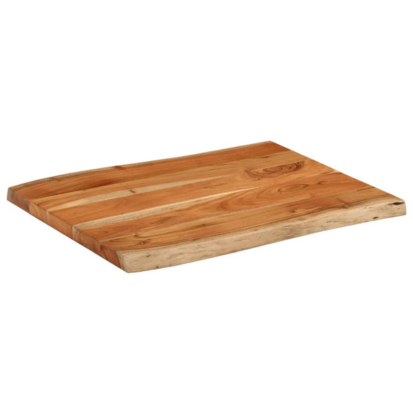 Massivholz Akazie Tischplatte 80x60 cm