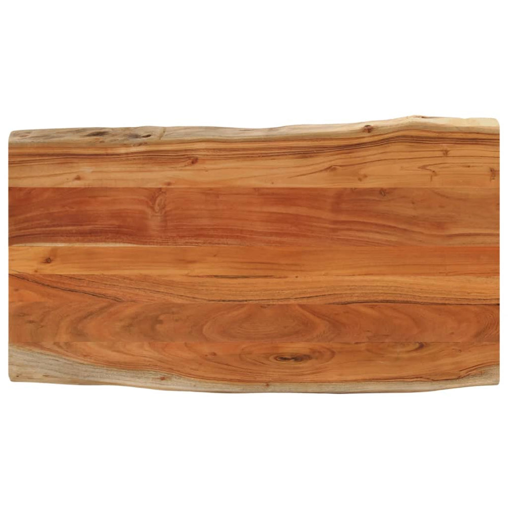 Massivholz Akazie Tischplatte 110x60 cm
