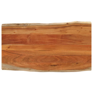 Massivholz Akazie Tischplatte 110x60 cm