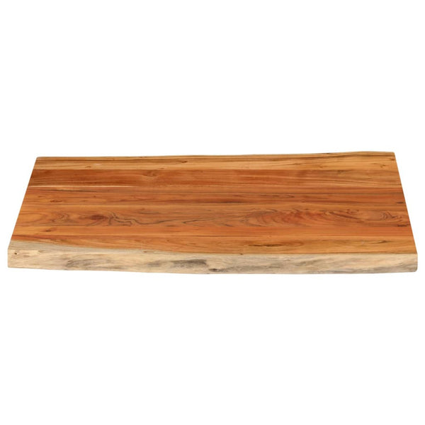 Massivholz Akazie Tischplatte 100x80 cm