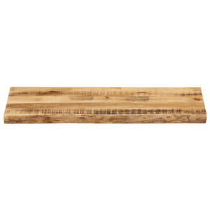 Tischplatte Baumkante 90x40 Mango Massivholz