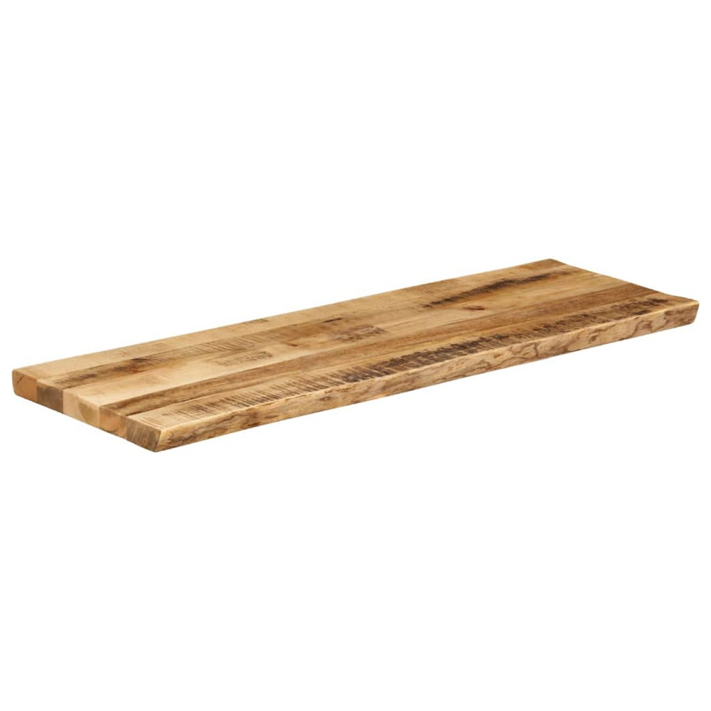 Tischplatte Mango Massivholz 120x40 cm