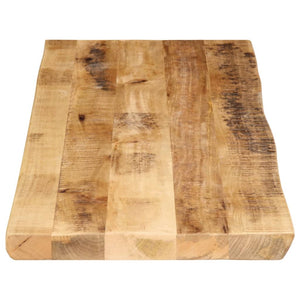 Tischplatte Mango Massivholz 120x40 cm