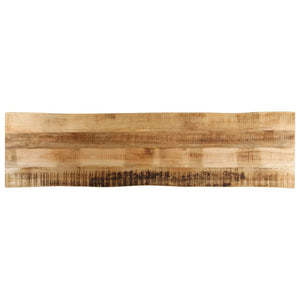 Tischplatte Baumkante Mango 160x40 cm