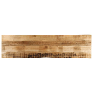 Tischplatte Baumkante Mango 180x40 cm