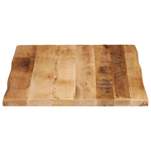 Tischplatte Mango Massivholz 70x60 cm