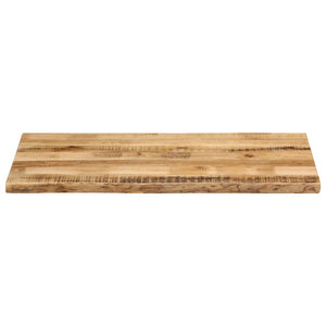 Massivholz Tischplatte Baumkante Mango 100x60 cm