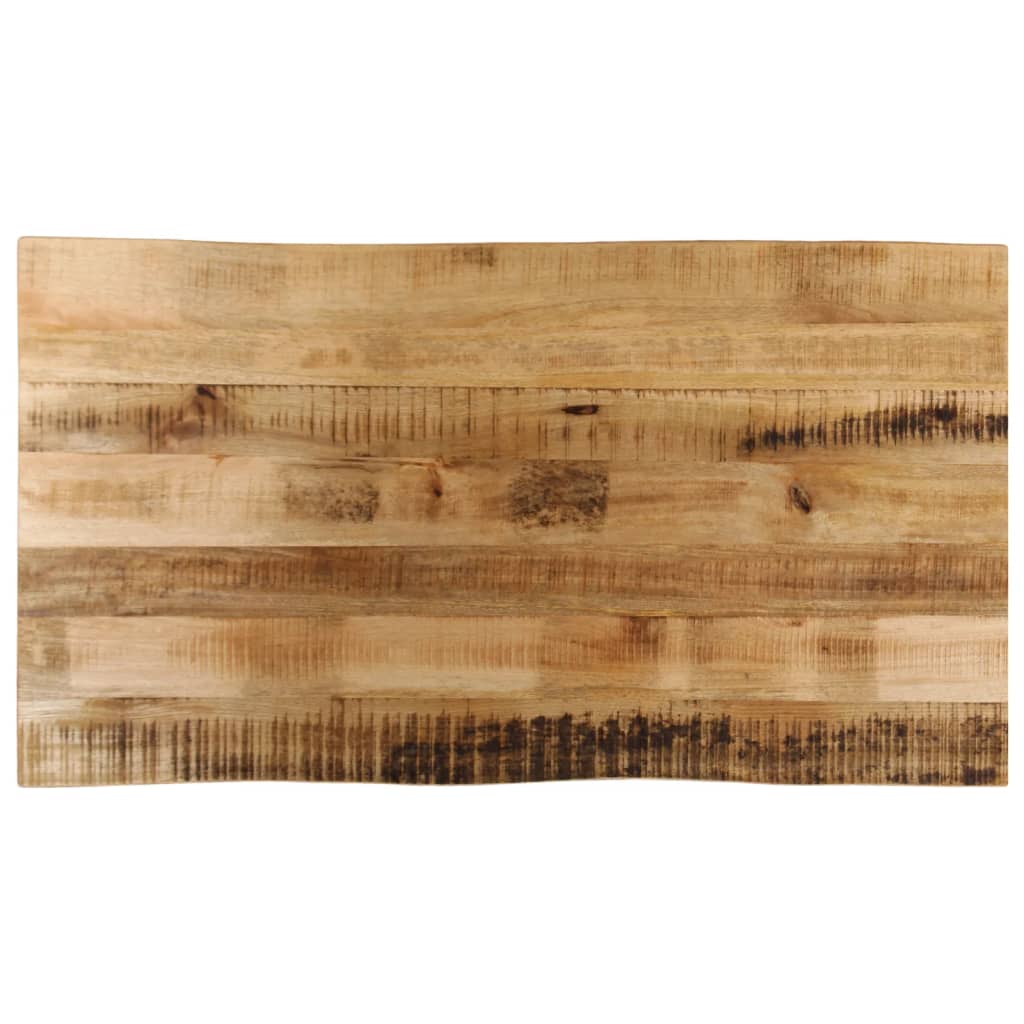 Tischplatte Baumkante Mango 120x60 cm