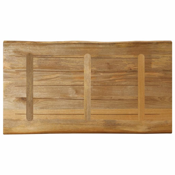 Tischplatte Baumkante Mango 120x60 cm