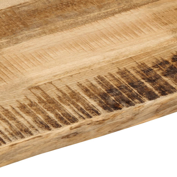 Tischplatte Baumkante Mango 120x60 cm