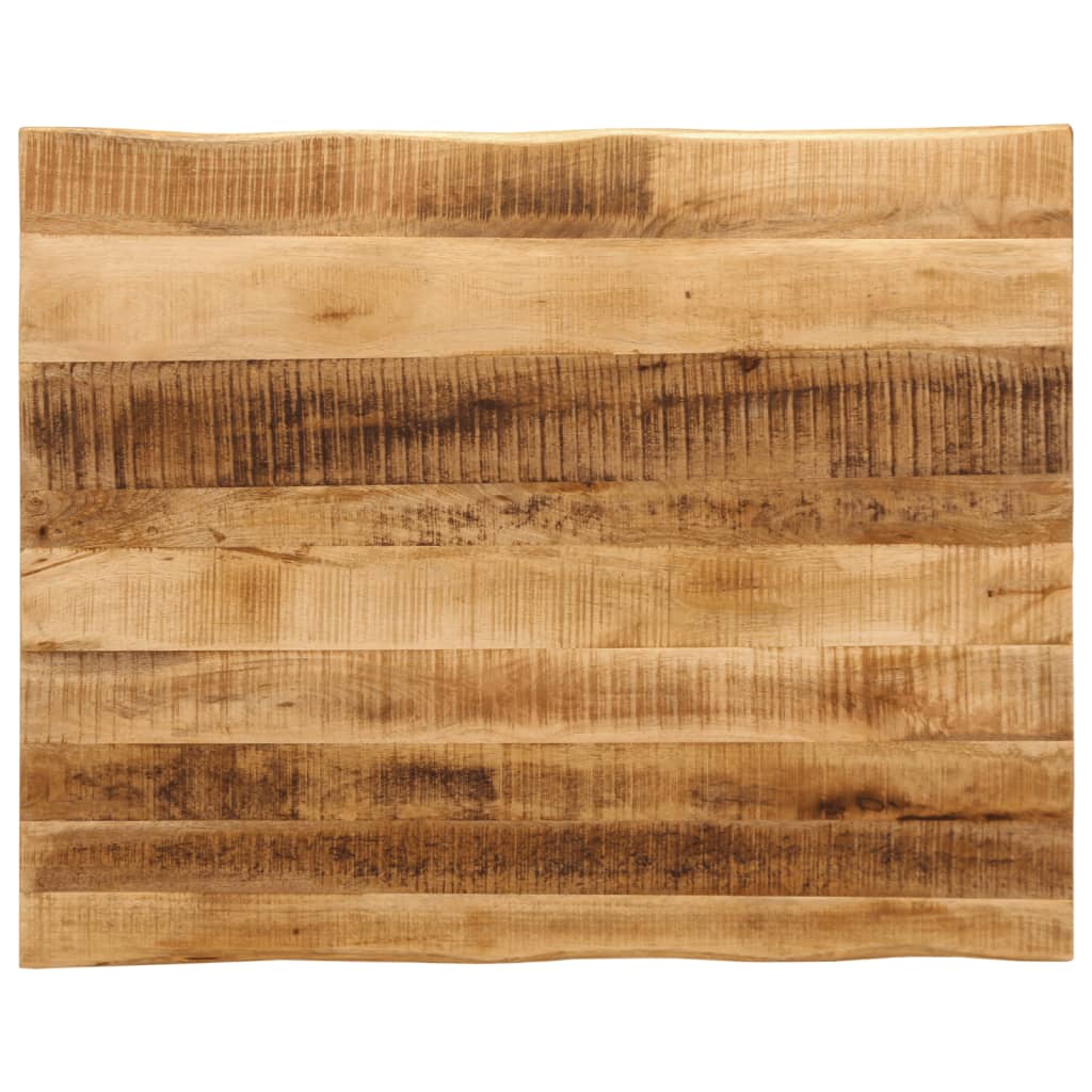 Tischplatte Baumkante Mango 100x80 cm