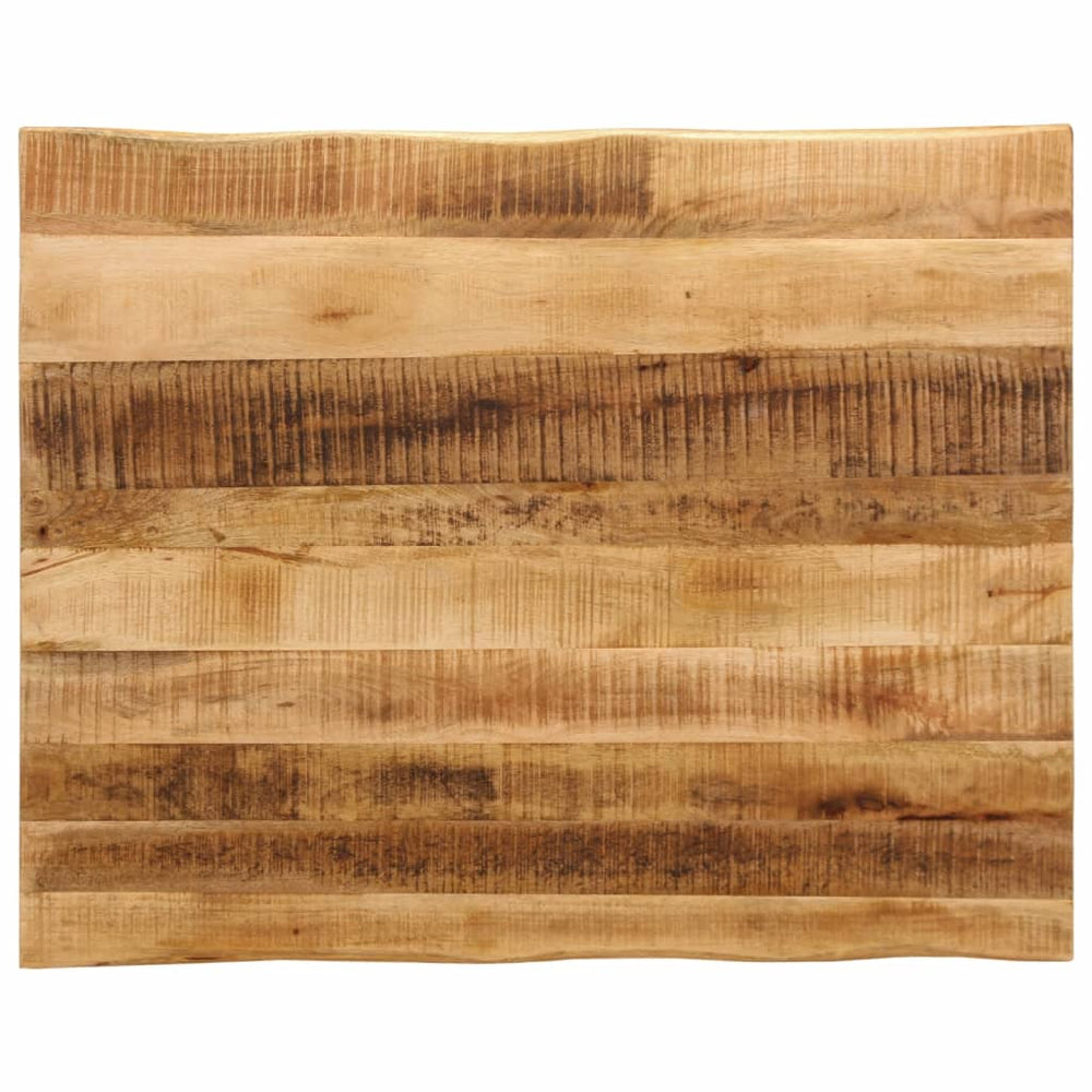 Tischplatte Baumkante Mango 110x80 cm