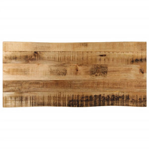 Baumkante Tischplatte Mango 100x40 cm