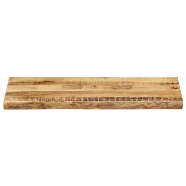 Baumkante Tischplatte Mango 100x40 cm