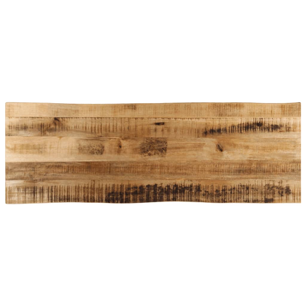 Tischplatte Baumkante Mango 110x40 cm