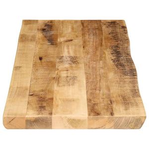 Tischplatte Mango Massivholz 140x40 cm