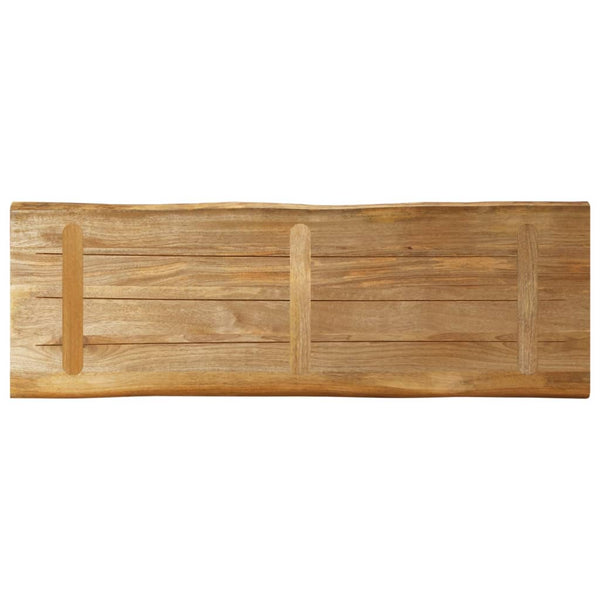 Tischplatte Mango Massivholz 140x40 cm