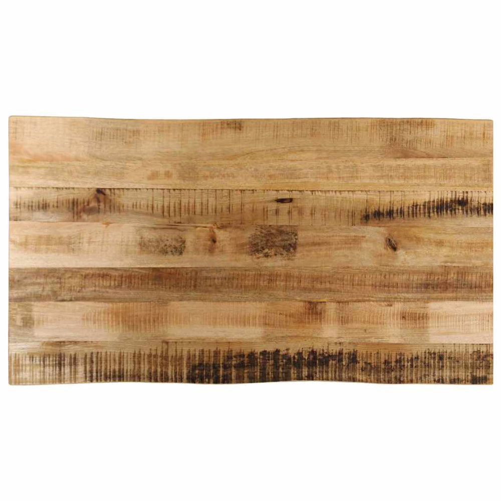 Baumkante Tischplatte Mango 100x60 cm