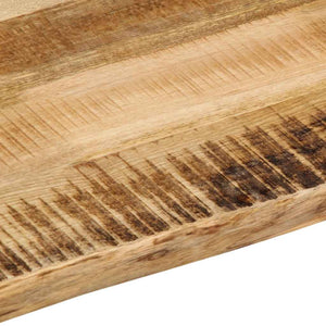 Tischplatte Mango Massivholz 100x80 cm