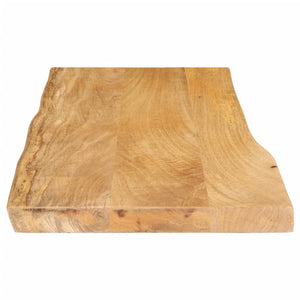 Massivholz Tischplatte Mango 80x40 cm