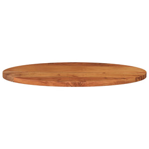 Tischplatte Oval 90x40 cm Akazie Massivholz