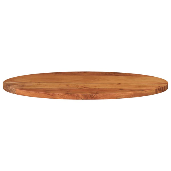 Tischplatte Oval 90x40 cm Akazie Massivholz