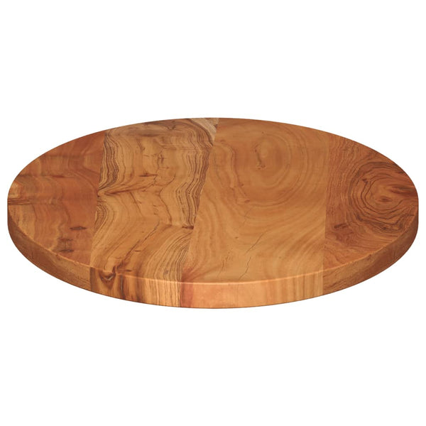 Tischplatte Oval 90x40 cm Akazie Massivholz