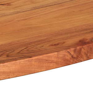Tischplatte Oval 90x40 cm Akazie Massivholz