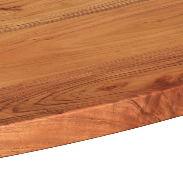 Tischplatte Oval 90x40 cm Akazie Massivholz