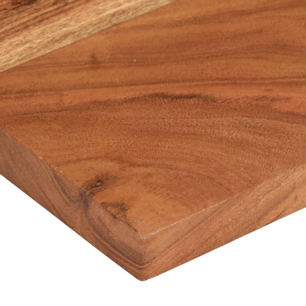 vidaXL Plateau de table 50x20x2,5 cm Rectangulaire Bois d'acacia massif