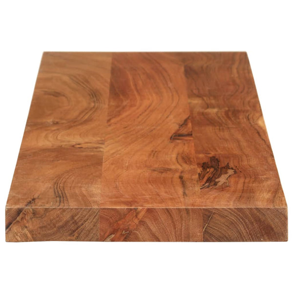 vidaXL Plateau de table 110x20x2,5 cm Rectangulaire Bois massif d'acacia
