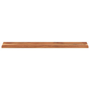 Akazie Tischplatte Massivholz 140x20 cm