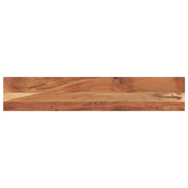 Akazie Tischplatte Massivholz 160x20 cm
