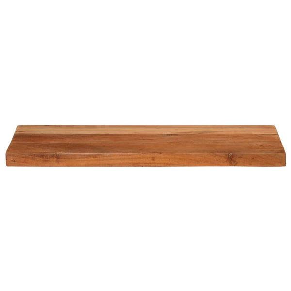 Akazie Tischplatte 60x30 cm Massivholz