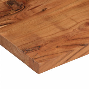 Akazie Tischplatte 90x30 cm Massivholz