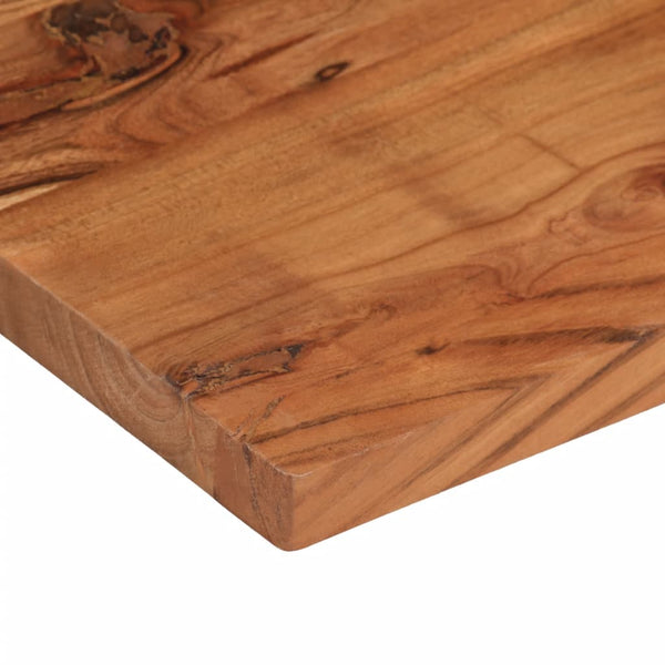 Akazie Tischplatte 90x30 cm Massivholz
