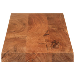 Akazie Tischplatte Massivholz 100x30 cm