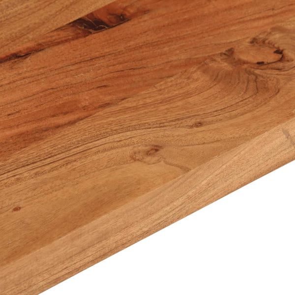 Akazie Tischplatte Massivholz 100x30 cm