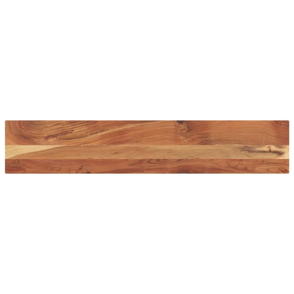 Akazie Tischplatte Massivholz 140x30 cm