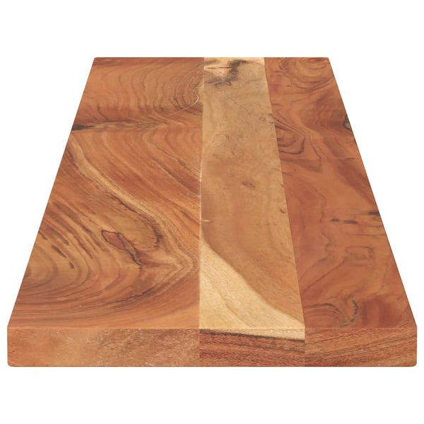 Akazie Tischplatte Massivholz 140x30 cm