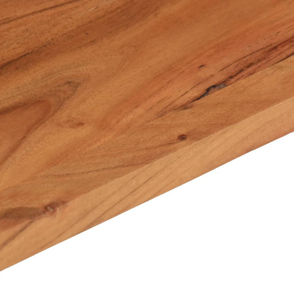 vidaXL Plateau de table 80x40x2,5 cm Rectangulaire Bois d'acacia massif