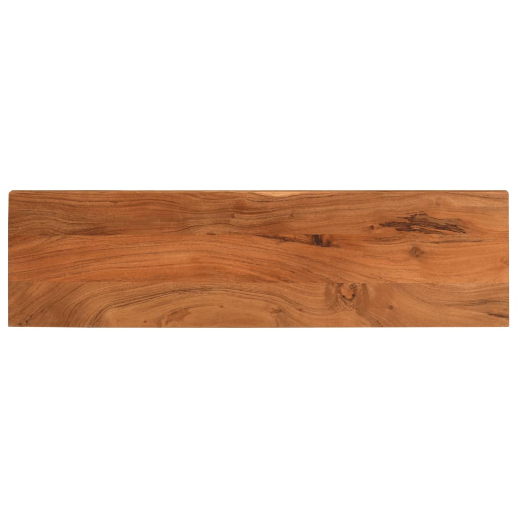 Massivholz Akazie Tischplatte 120x40 cm