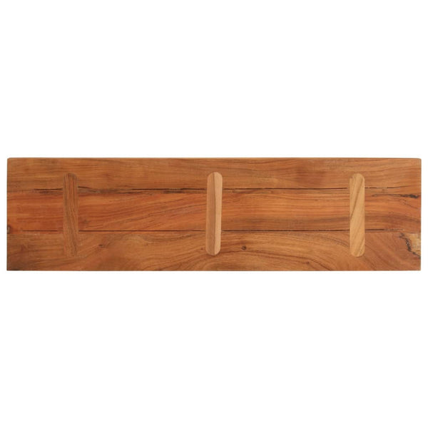 Massivholz Akazie Tischplatte 120x40 cm