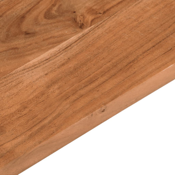 vidaXL Dessus de table 140x40x2,5 cm Rectangulaire Bois massif d'acacia