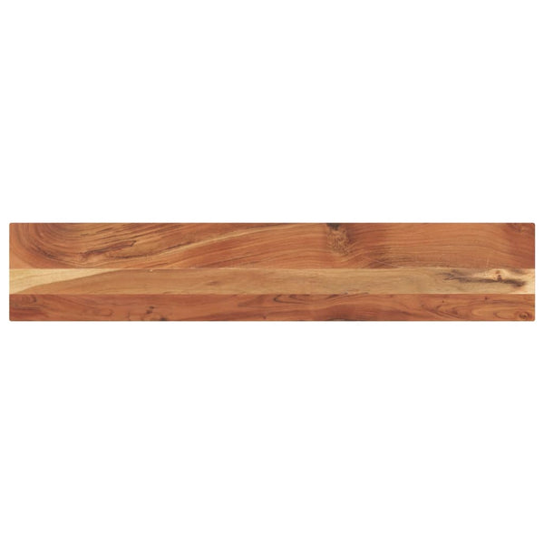 Akazie Tischplatte Massivholz 160x40 cm