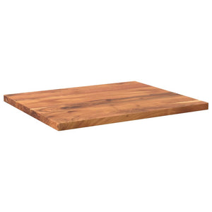 Akazie Tischplatte 60x50 cm Massivholz