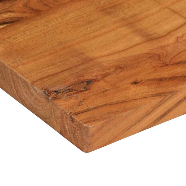 vidaXL Plateau de table 100x70x2,5 cm Rectangulaire Bois massif d'acacia