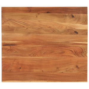 Akazie Tischplatte Massivholz 100x80 cm