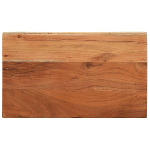 Akazie Tischplatte 40x20 cm Massivholz